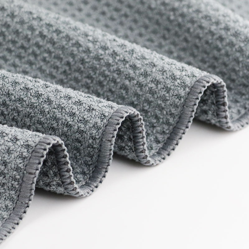 Kitchen Restaurant Towel Small Square Towel Water Absorbent Wipe Tablecloth White Barista Dedicated for Milk Tea Shops