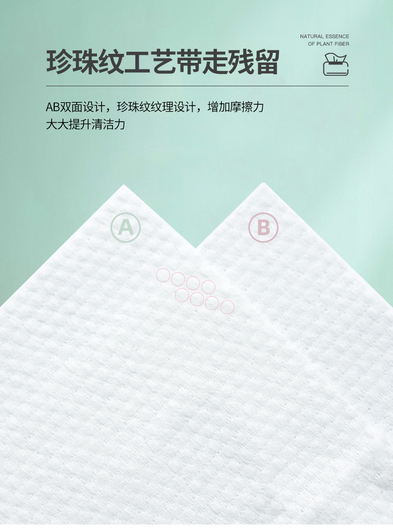 Kitchen Disposable Water Absorption and Oil Removal Cleaning Dish Towel Household Multi-Functional Extraction Wet and Dry Dual-Use Lazy Rag