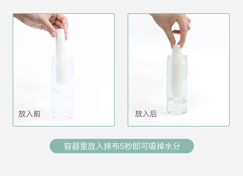 Kitchen Disposable Water Absorption and Oil Removal Cleaning Dish Towel Household Multi-Functional Extraction Wet and Dry Dual-Use Lazy Rag