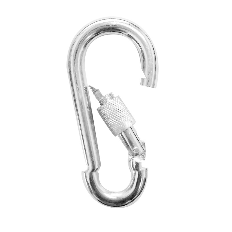 Safety Catch Iron Climbing Button Carabiner Connecting Ring Marine Hardware Rigging Spring Hook Specifications
