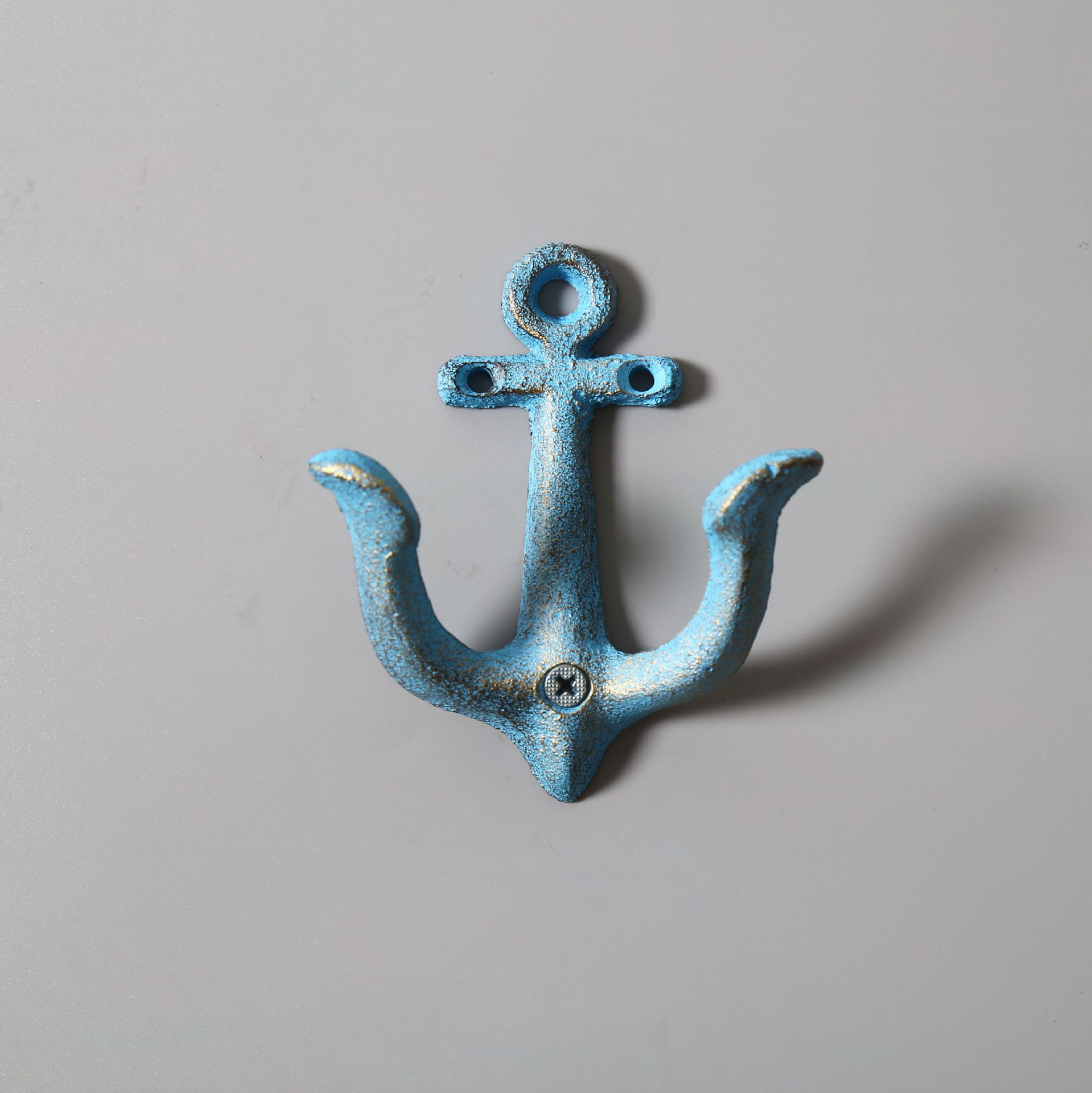 Retro Anchor Hook Coarse Gravel Texture Iron Decoration Wall Decorations Cafe Show Window Decoration Shooting Props Retro Anchor Hook Coarse Gravel Texture Iron Decoration Wall Decorations Cafe Show Window Decoration Shooting Props