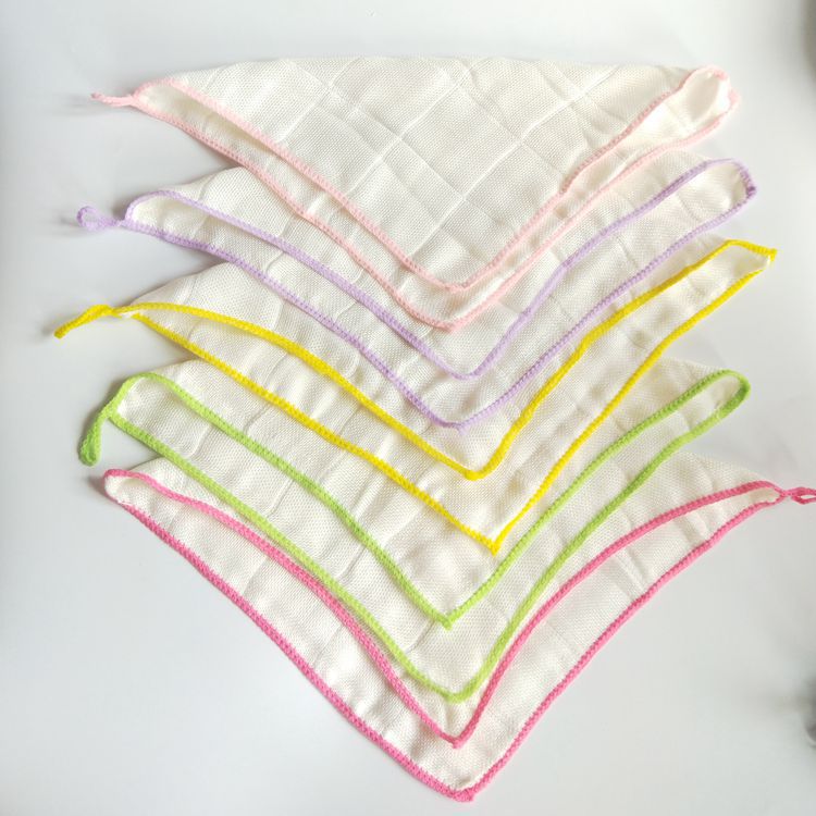 Wooden Cotton Lint-Free Dish Towel Kitchen Washing Pot Cloth Thickened Cleaning Towel Hand Wiping Towel Tablecloth 1 Yuan Department Store
