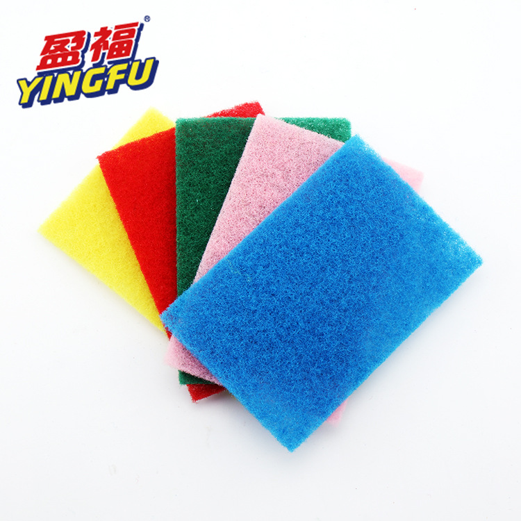 Factory Supply 10 Pieces Scouring Pad Daily Necessities Dishwashing Dish Towel Brush Pot Towel Kitchen Cleaning Rag Customization