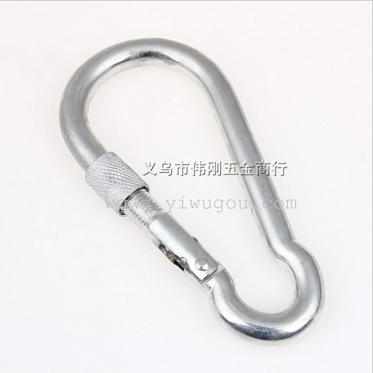 No. 8 the talk spring hook iron with the nut spring hook iron line gourd-shaped talk