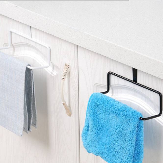 Iron Art Non-Marking Nail-Free Cabinet Rag Rack Sundries Hook Iron Art Non-Marking Nail-Free Cabinet Rag Rack Sundries Hook
