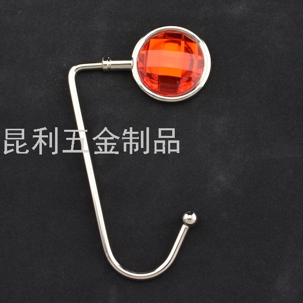 Iron Rod round Bag Hanger Metal Purse Hook