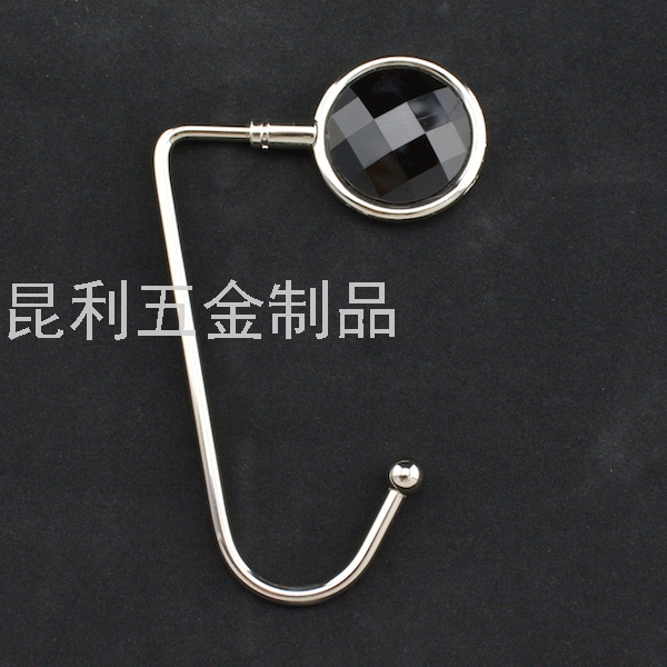Iron Rod round Bag Hanger Metal Purse Hook