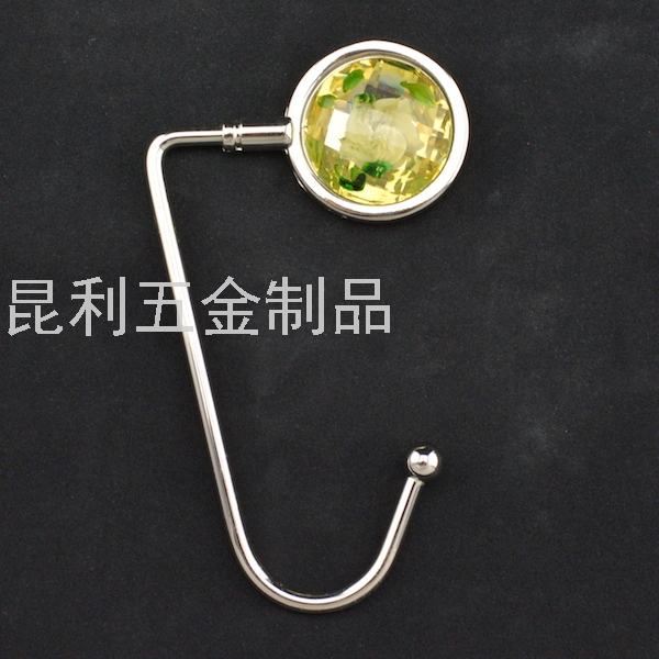 Iron Rod round Bag Hanger Metal Purse Hook