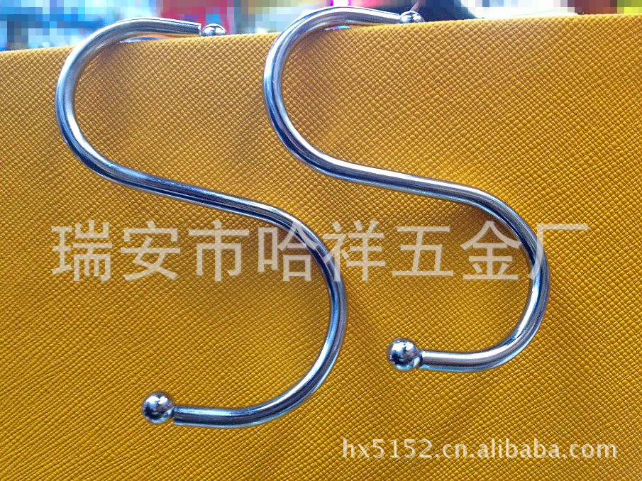 S Hook SShape Hook Daily Metal Clothes Bag Hanging Hook Supermarket Hardware Iron Hanging Hook Kitchen Hook Spot
