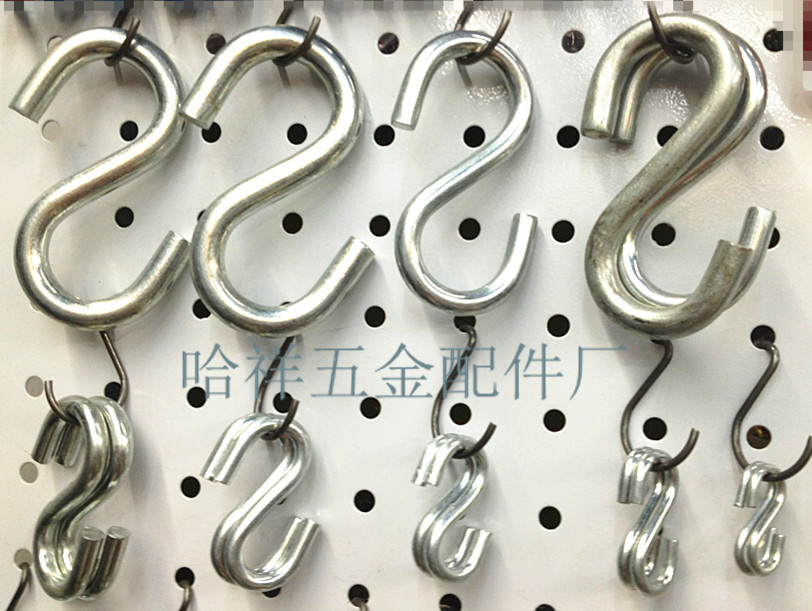 S Hook SShape Hook Daily Metal Clothes Bag Hanging Hook Supermarket Hardware Iron Hanging Hook Kitchen Hook Spot