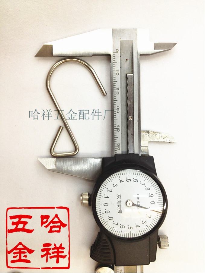 S Hook SShape Hook Daily Metal Clothes Bag Hanging Hook Supermarket Hardware Iron Hanging Hook Kitchen Hook Spot
