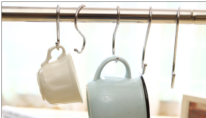 S Hook SShape Hook Daily Metal Clothes Bag Hanging Hook Supermarket Hardware Iron Hanging Hook Kitchen Hook Spot