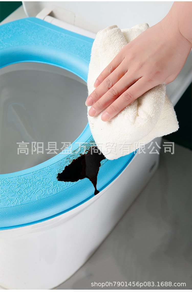 Eva Toilet Mat Waterproof Warm Soft Comfortable Toilet Seat Cushion Summer Four Seasons Universal Cutting Closestool Cushion