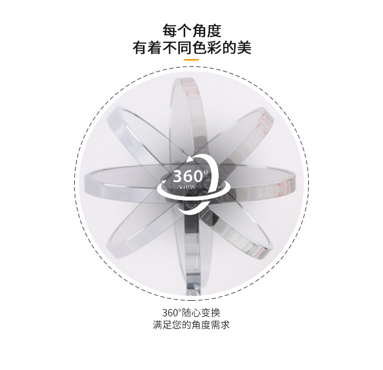 Double-Sided Wall-Mounted Cosmetic Mirror Telescopic Makeup Mirror Hairdressing Mirror Metal Makeup Mirror Dressing Mirror Factory Direct Sales