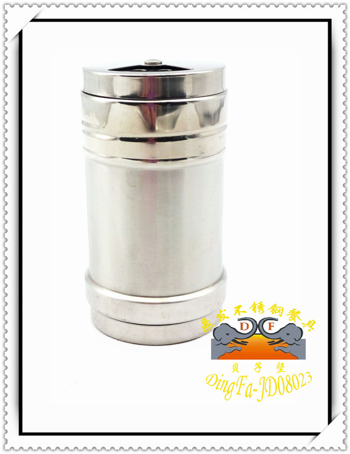 JD08023 Ding rotating multi use pepper pot stainless steel seasoning pot seasoning bottle