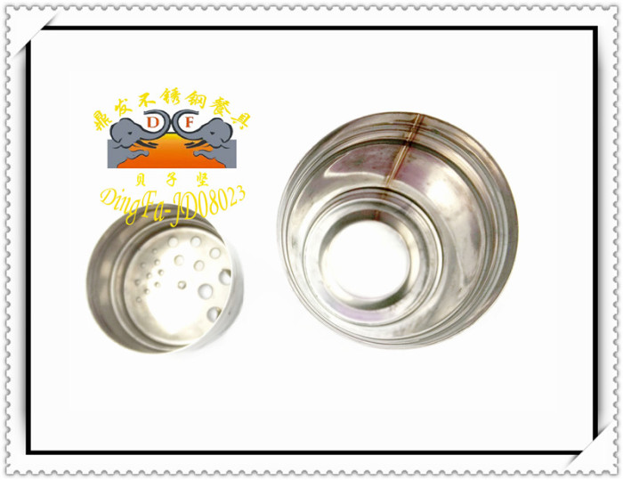JD08023 Ding rotating multi use pepper pot stainless steel seasoning pot seasoning bottle
