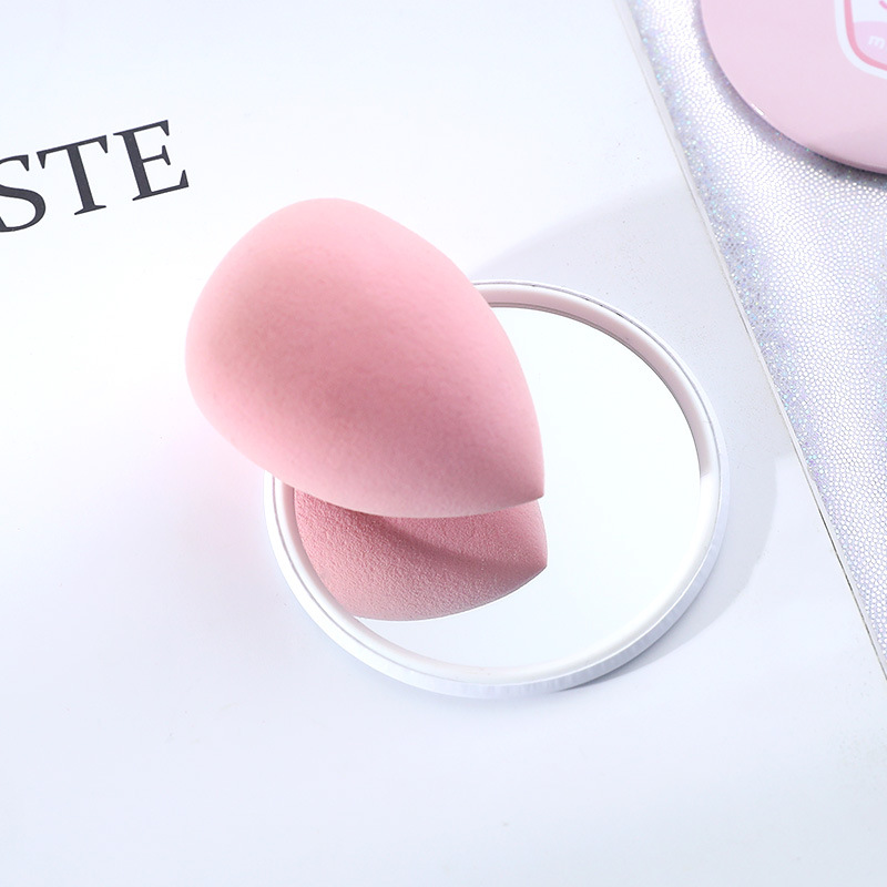 Cute Mini Cartoon Cosmetic Mirror Portable Women&#039;s Portable Hairdressing Mirror Student round Princess Mirror Dressing Mirror