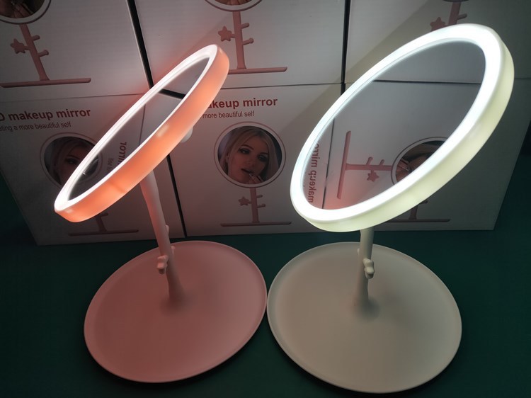 USB Charging LED Make-up Mirror Desk Lamp Makeup Mirror Light Included Desktop Dressing Mirror Girl's Net Red Portable Mirror Desk Lamp USB Charging LED Make-up Mirror Desk Lamp Makeup Mirror Light Included Desktop Dressing Mirror Girl's Net Red Portable Mirror Desk Lamp