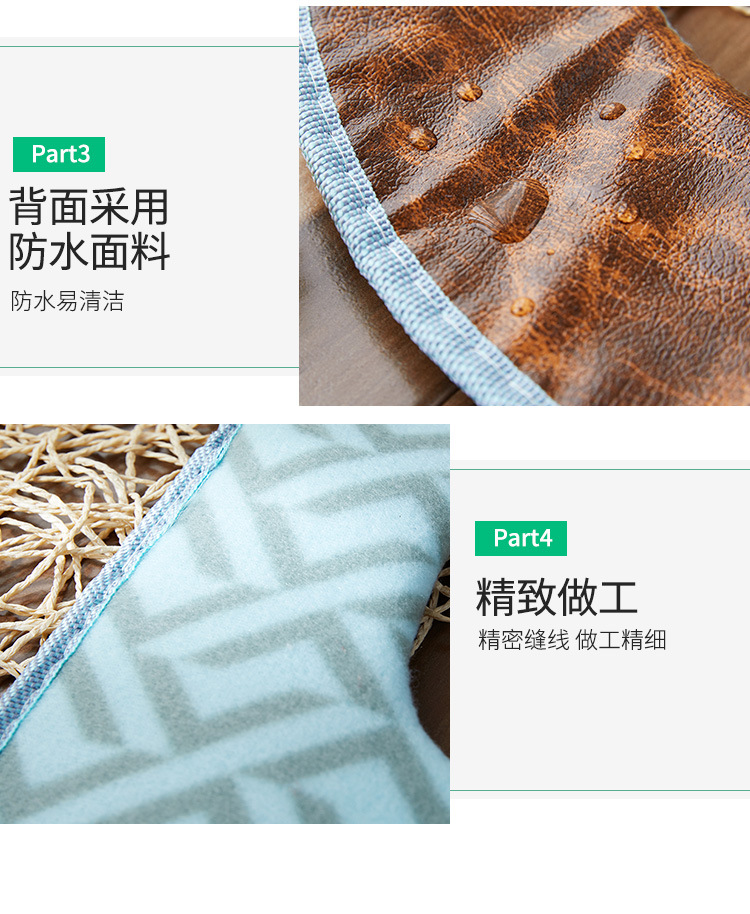 Embroidered Cute Toilet Mat Autumn and Winter Thickened Seat Cover Household Coral Fleece Warm Zipper Cushion with Handle