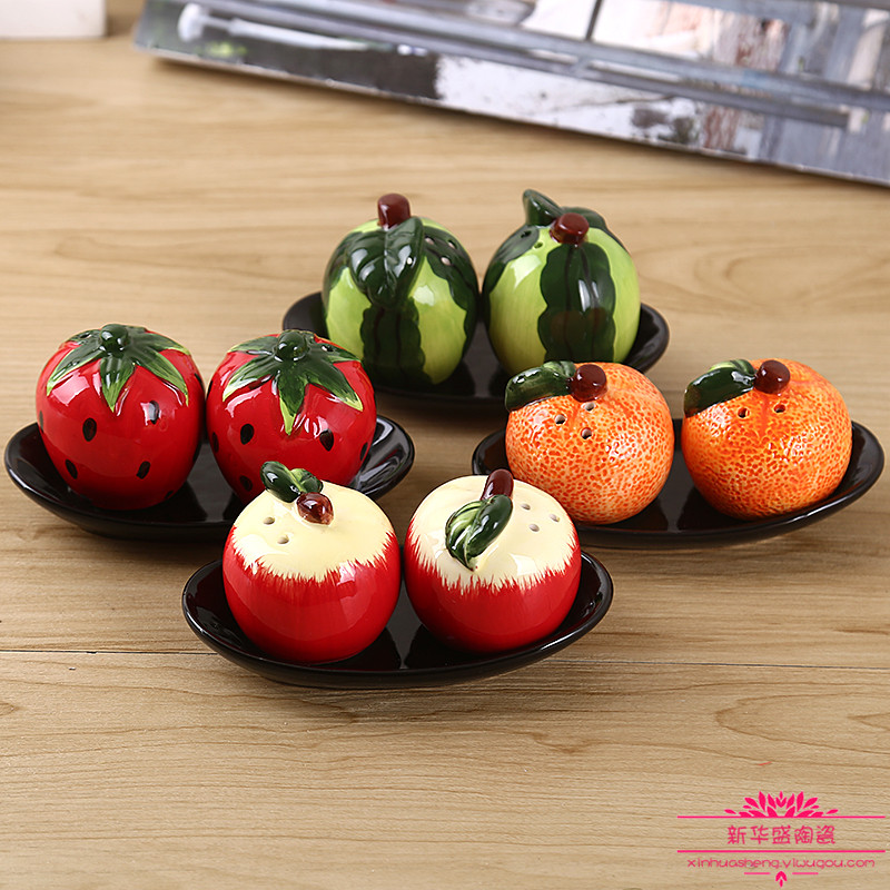 Other ceramic fruit seasoning bottle creative seasoning bottle seasoning bottle