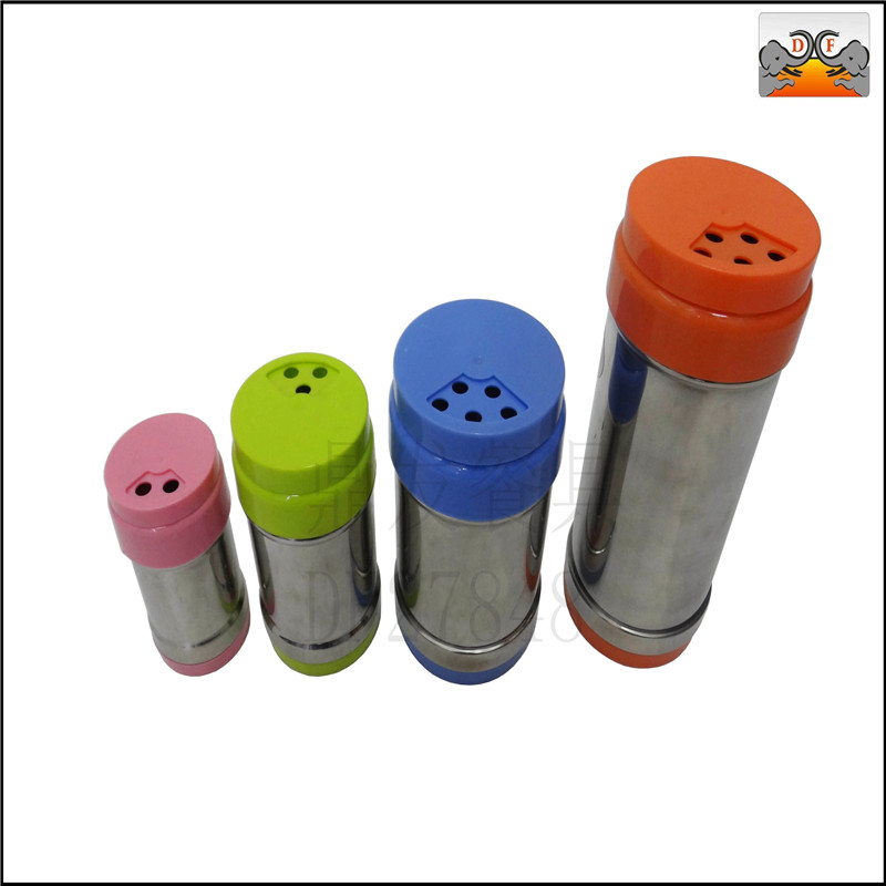 DF27848 tripod hair stainless steel kitchen hotel supplies tableware plastic seasoning pot seasoning bottle pepper pot DF27848 tripod hair stainless steel kitchen hotel supplies tableware plastic seasoning pot seasoning bottle pepper pot