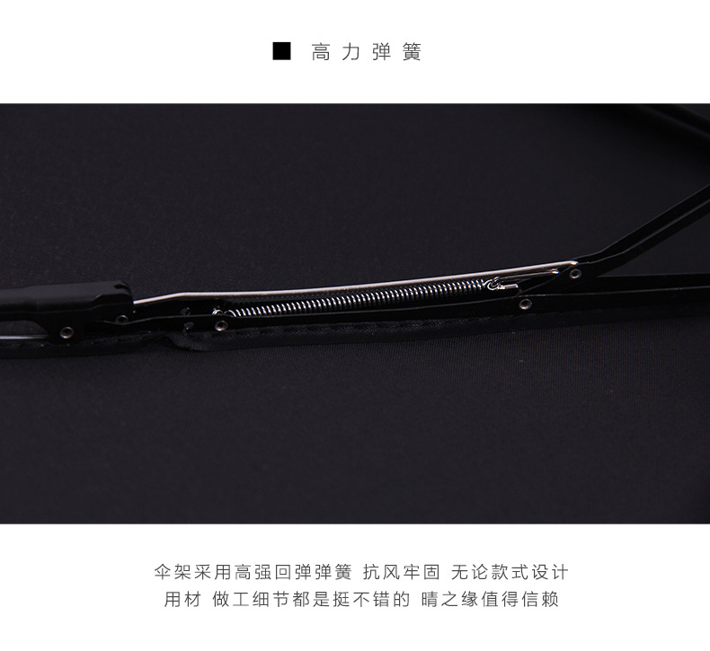 Accordion Insert Rain Umbrella Custom Logo Automatic Gift Umbrella Men and Women Business Sunny Rain Umbrella