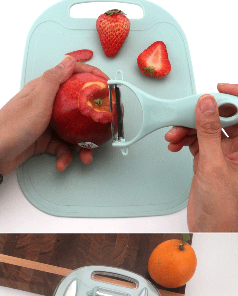 Factory in Stock Kitchen Tools Plastic Chopping Board Paring Knife Kitchen Scissors Fruit Knife Four-Piece Gift Knife Set