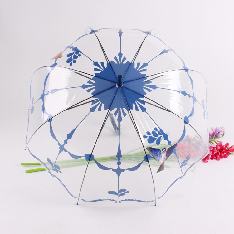 New PVC Apollo straight umbrella creative transparent waterproof umbrella foreign trade umbrella wholesale custom-made New PVC Apollo straight umbrella creative transparent waterproof umbrella foreign trade umbrella wholesale custom-made