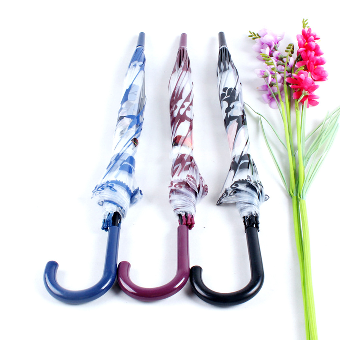 New PVC Apollo straight umbrella creative transparent waterproof umbrella foreign trade umbrella wholesale custom-made New PVC Apollo straight umbrella creative transparent waterproof umbrella foreign trade umbrella wholesale custom-made