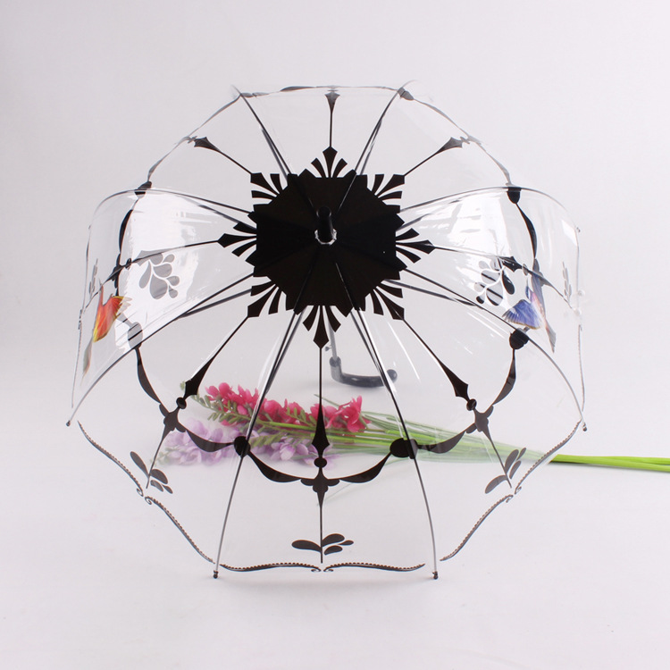 New PVC Apollo straight umbrella creative transparent waterproof umbrella foreign trade umbrella wholesale custom-made New PVC Apollo straight umbrella creative transparent waterproof umbrella foreign trade umbrella wholesale custom-made