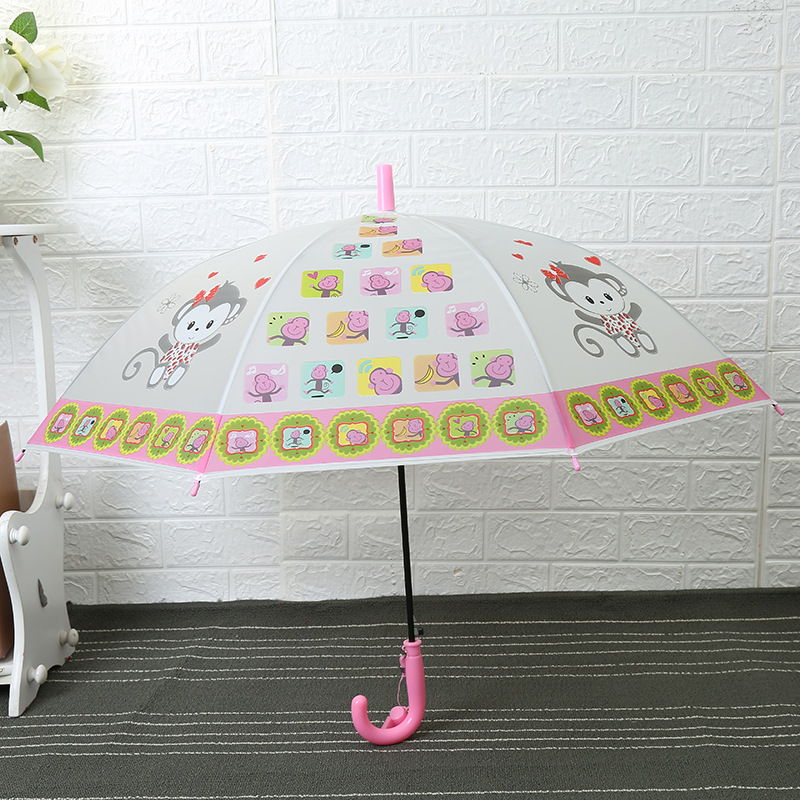 Girls children children children students Sunblock umbrella umbrella sunny rain umbrella Rain gear wholesale Custom