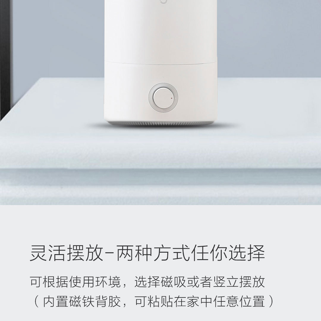 Household Bedroom Baby Room Digital Display Precision Rice Static Temperature and Humidity Clock Testing Meter