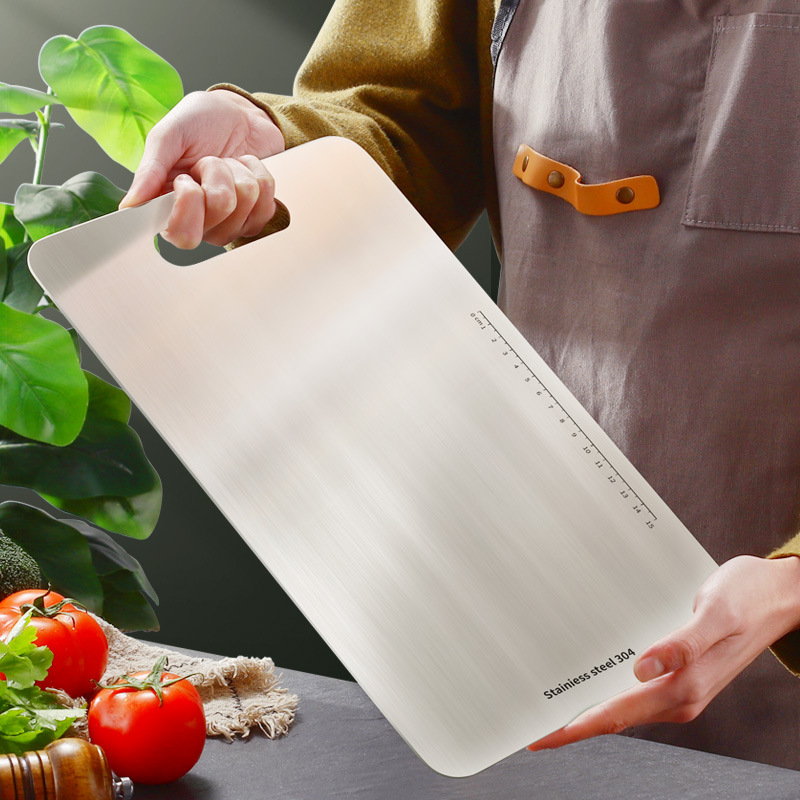 Chopping board Kitchen Household Thickened Square Cutting Board Fruit Cutting and Draining Sanitary Cutting Board