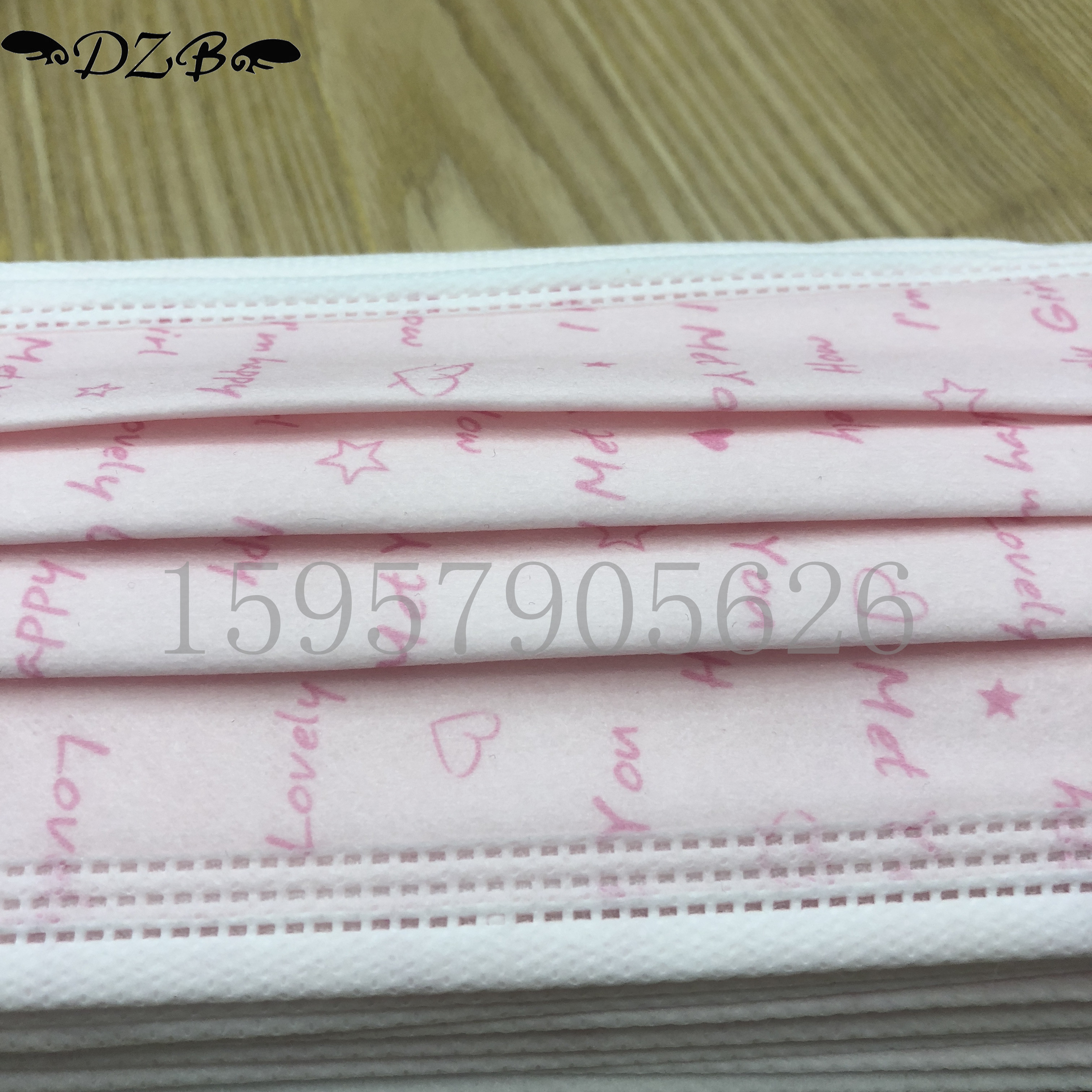 Mask printing letters cartoon mask disposable mask manufacturers direct sales Mask printing letters cartoon mask disposable mask manufacturers direct sales
