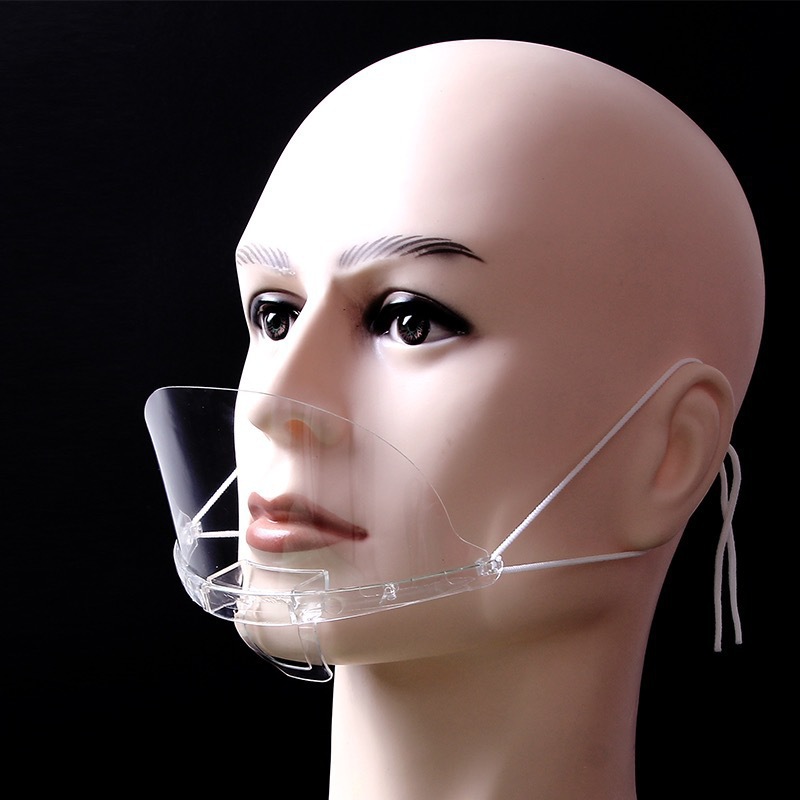 Seckill Catering Mask Food Transparent Mask Chef Restaurant Restaurant Kitchen Saliva Saliva Plastic Mask Seckill Catering Mask Food Transparent Mask Chef Restaurant Restaurant Kitchen Saliva Saliva Plastic Mask