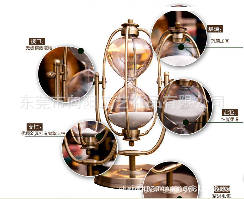Factory Wholesale 1 Minute-60 Minutes Hourglass Creative Children's Toys Time Sand Clock Timer Exquisite Gift Decoration