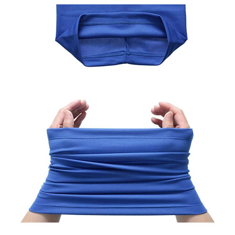 Mesh Baiku Silk Headscarf Mask Sunscreen Face Towel Men and Women Riding Face Hood Hat Multi-Function Outdoor Sports