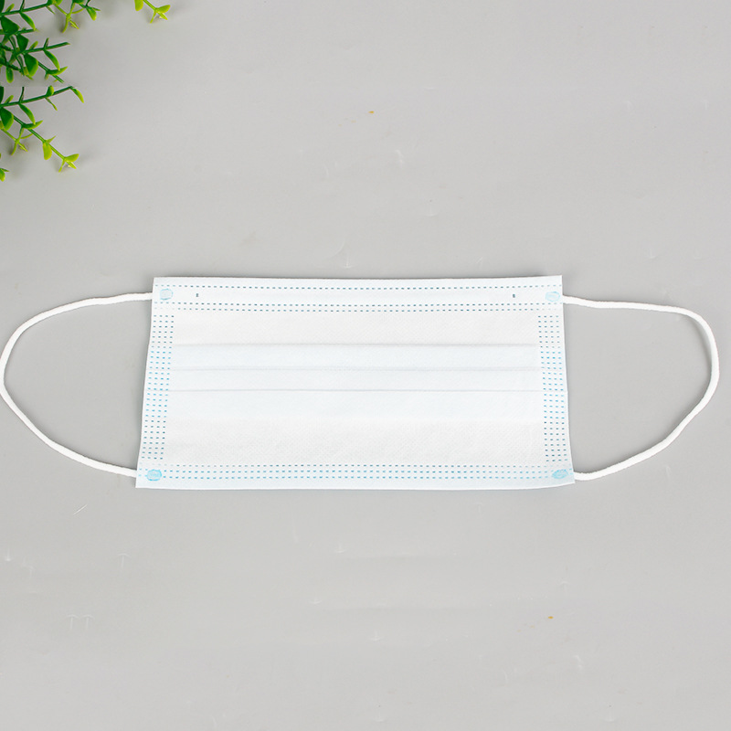 Disposable Mask Civil Non-Woven Meltblown Mask Summer Dustproof Protective Mask 50 Pieces Currently Available Wholesale
