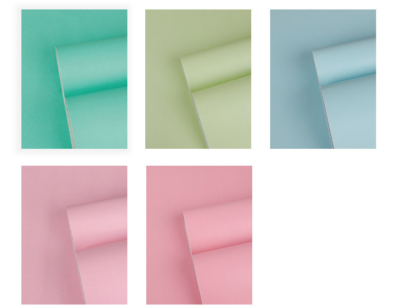 Wallpaper Self-Adhesive Room Home Decoration Wall Sticker Macaron Living Room Sticky Notes Wallpaper Sticker Wallpaper