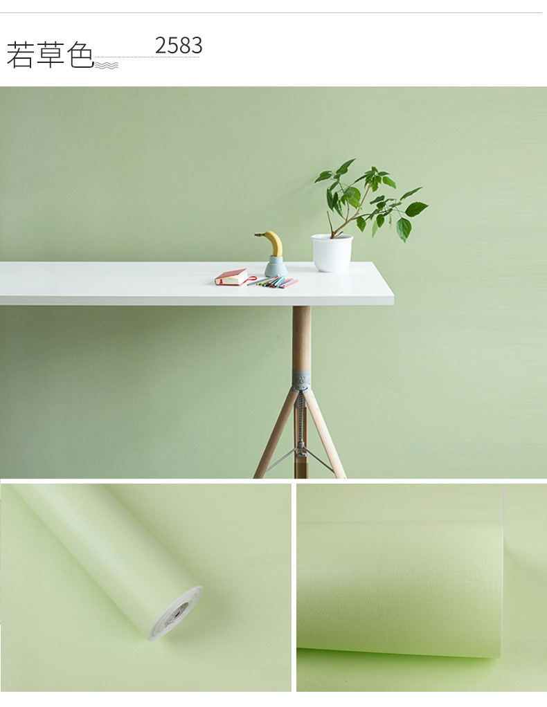 Wallpaper Self-Adhesive Room Home Decoration Wall Sticker Macaron Living Room Sticky Notes Wallpaper Sticker Wallpaper