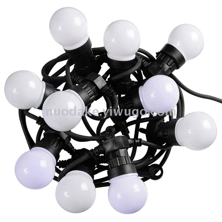 Low pressure 24V bulb string of 10 lights Outdoor Christmas lights festive decorative  wedding garden  lights string