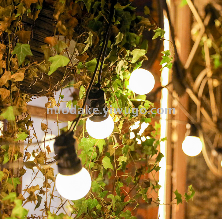 Low pressure 24V bulb string of 10 lights Outdoor Christmas lights festive decorative  wedding garden  lights string