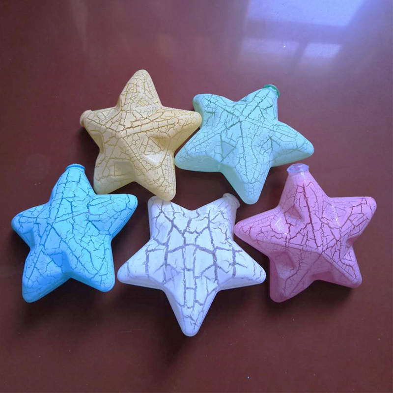 Direct led white crack five star pendant string color pentacle lights accessories Christmas lights modeling