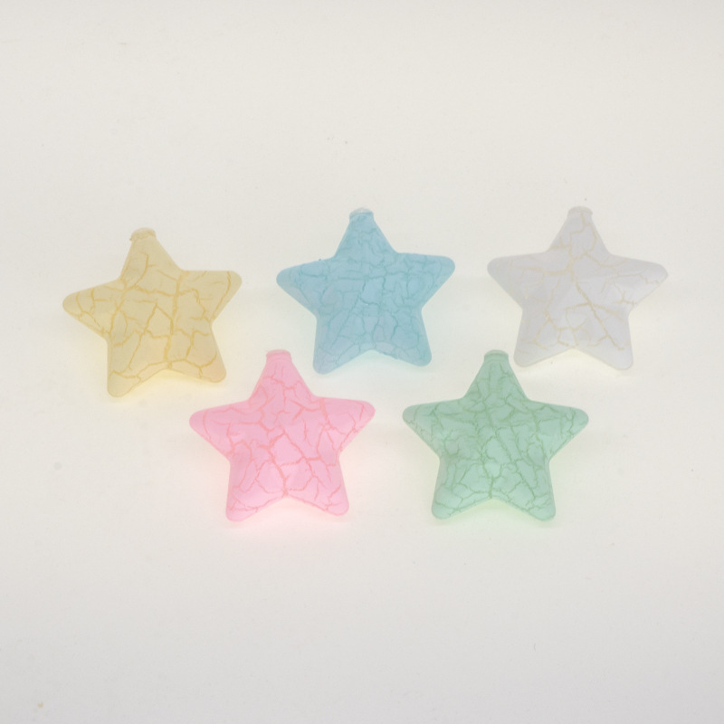 Direct led white crack five star pendant string color pentacle lights accessories Christmas lights modeling