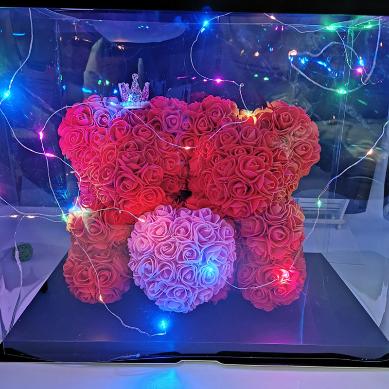 Preserved Fresh Flower Unicorn Christmas Valentine's Day Gift Rose Bear PE Foam Rose Unicorn Manufacturer Preserved Fresh Flower Unicorn Christmas Valentine's Day Gift Rose Bear PE Foam Rose Unicorn Manufacturer