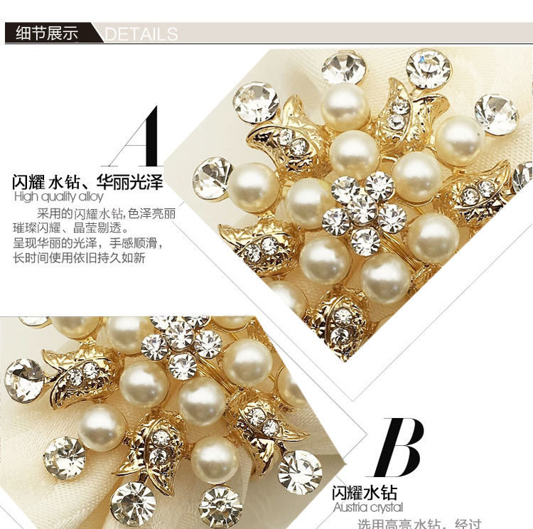 Hotel Christmas Snowflake Napkin Ring Pearl Flower Napkin Ring Napkin Ring Napkin Ring Napkin Ring Factory Wholesale