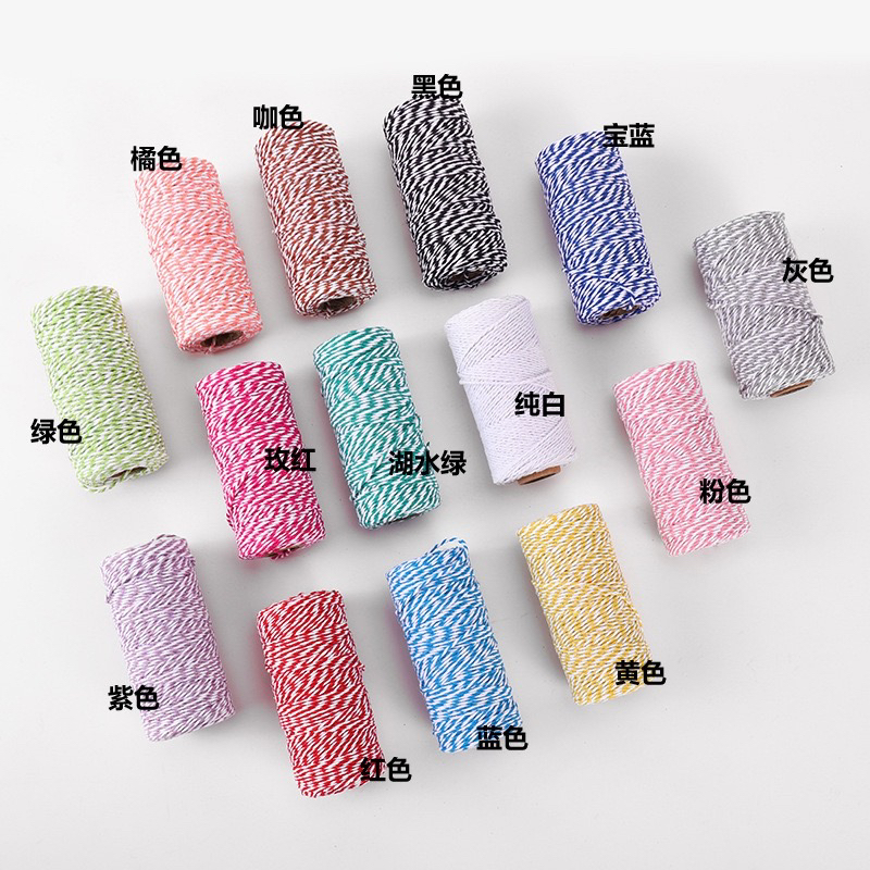 Flower and box packaging line, diy special line, cotton thread, special materials for Christmas toys