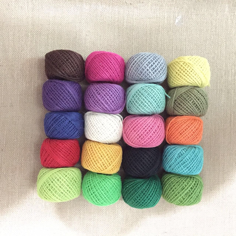Flower and box packaging line, diy special line, cotton thread, special materials for Christmas toys
