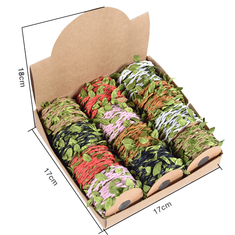 Flower and box packaging line, diy special line, cotton thread, special materials for Christmas toys