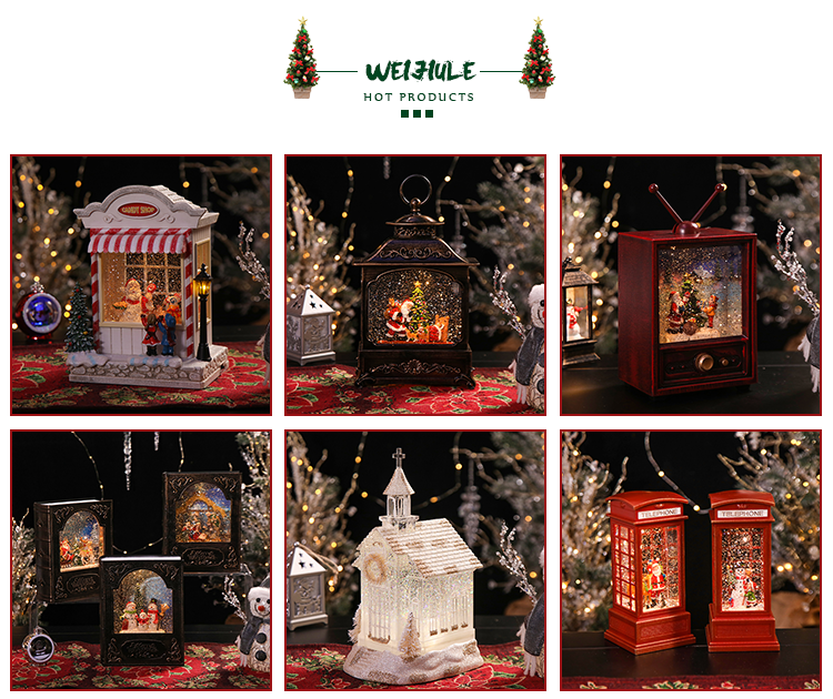 Newest Design Resin Long Santa Claus Figurine Holding Christ
